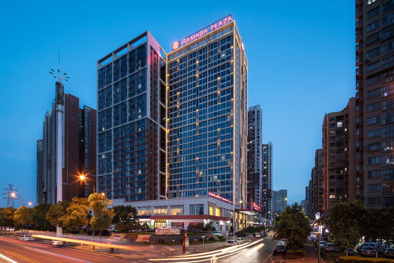 Ramada Plaza By Wyndham Changsha Xingsha Exteriör bild